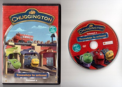dvd animatii animatie desene animate chuggington trenulete la orizont volumul 4 dublat in limba romana original foto