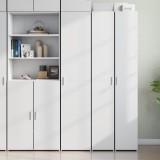 VidaXL Dulap &icirc;nalt, alb, 40x42,5x185 cm, lemn prelucrat