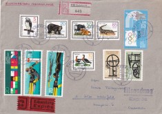 FILATELIE TEMATICA - PLIC GERMANIA TEMATICA FAUNA ANIMALE SPORT