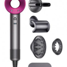 Uscator de par Dyson Supersonic HD07, 1600 W, 4 Niveluri temperatura (Roz/Argintiu)