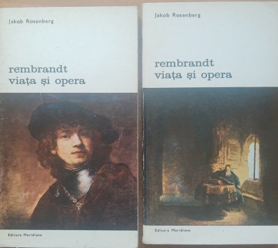 REMBRANDT. VIATA SI OPERA 2 VOL - JAKOB ROSENBERG foto