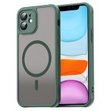 Husa iPhone 11 Asteroid GSM HaloFrost II MagSafe, verde