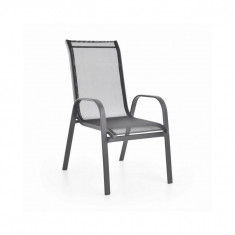 Scaun pentru gradina si terasa HECHT Ekonomy Chair, structura din otel-aluminiu, greutate maxima suportata 120 kg, 55 x 76 x 96 cm foto