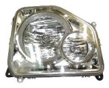 Far Jeep Liberty (Kk), 09.2007-12.2013, Manual, tip bec H10+H13, omologare SAE , cu lampa ceata fata, 55157339AE, Stanga, Rapid