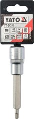Bit Spline M6 cu adaptor 1/2 100 mm YATO