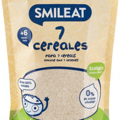 Cereale cu 7 super cereale +6 luni Bio, 200g, Smileat