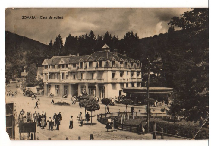 CPIB 17369 CARTE POSTALA - SOVATA. CASA DE ODIHNA, RPR