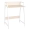 Birou metal si PAL , 64 x 42 x 84 cm, Alb/Crem