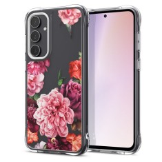 Husa pentru samsung galaxy s23 fe, spigen cyrill cecile, rose floral foto