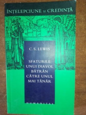 Sfaturile unui diavol batran catre unul mai tanar- C. S. Lewis foto