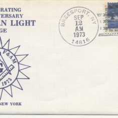 United States 1973 Masonic Cover - 100th Masonic Lodge - Breesport NY K.294