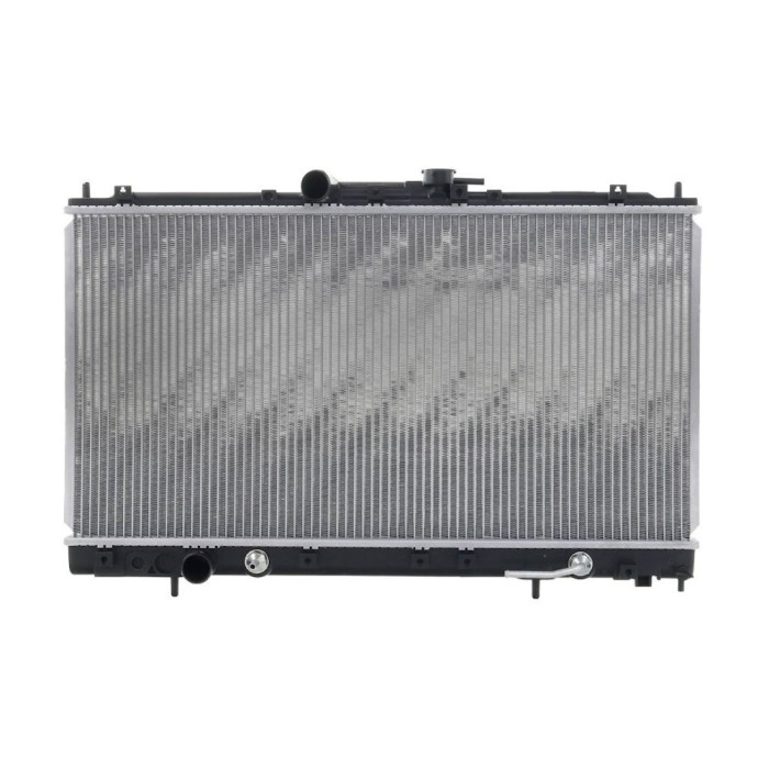 Radiator racire Mitsubishi Galant (Ea0), 10.1996-07.2001 2,4 110kw; 2,5 V6 120kw Diesel/Benzina, Manual, Cu/fara AC, tip Denso , diametru intrare/ies