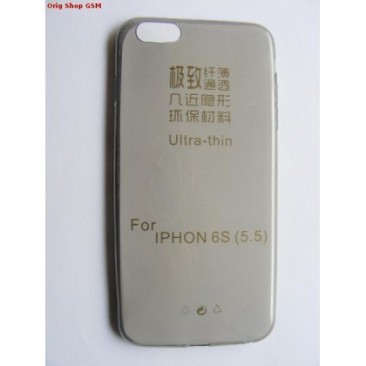 HUSA SILICON ULTRA SLIM APPLE IPHONE 6 PLUS (5,5INCH ) NEGRU foto