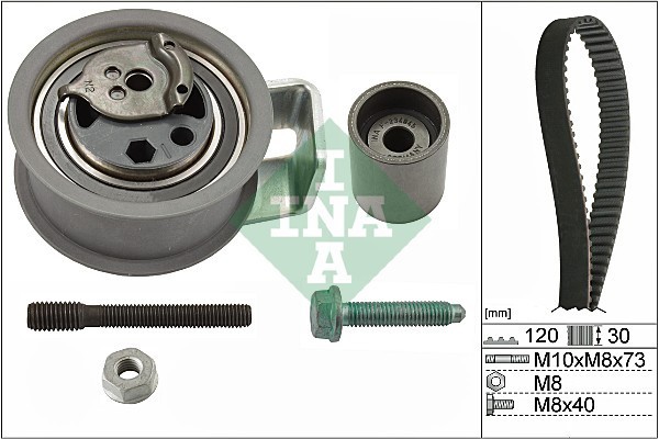 INA 530 0091 10 Set curea de distributie