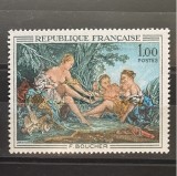 PC311 - Franta 1970 Pictura/ Boucher, serie MNH, 1v, Nestampilat