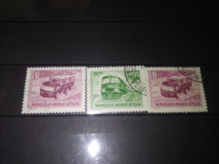 TIMBRE MONGOLIA 1983