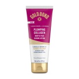 Loțiune-ser pentru corp și față Gold Bond Plumping Collagen Body and Face Serum Lotion, hidratare de durată, 226 g