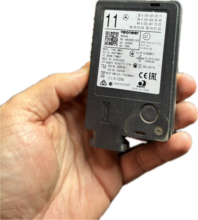 Senzor radar de mercedes benz GLA / GLS cod produs A0009052611