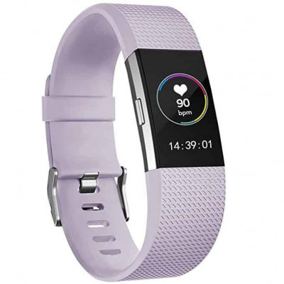 Curea pentru Fitbit Charge 2, marimea S, Mov deschis foto