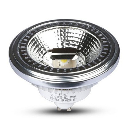 Spot LED GU10 AR111 12W 4500K alb neutru