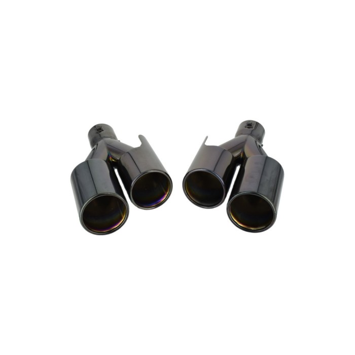 Set ornament toba stanga dreapta Negru Lucios compatibil BMW pachet M Cod: 7100417
