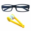 Ochelari pentru Citit One4ALL cu Dioptrii Auto-Ajustabile de la +0.5 la +2.50, Negru si 1 Clema din Microfibra pentru Curatarea Lentilelor, Galben