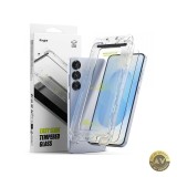 Folie de protectie Ecran Ringke Easy Slide pentru Samsung Galaxy S25+ S936 Sticla Securizata Full Glue Set 2 bucati