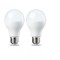 Pachet de 2 becuri LED cu surub Edison 14 W (echivalent 100 W) alb cald - RESIGILAT
