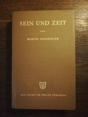 Martin Heidegger - Sein und Zeit foto