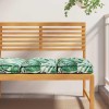 VidaXL Pernă pentru șezut din paleți 2 pcs model frunze 40 x 40 x 8 cm