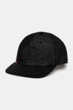 Levi&#039;s șapcă culoarea negru, cu imprimeu, 000A9-0012