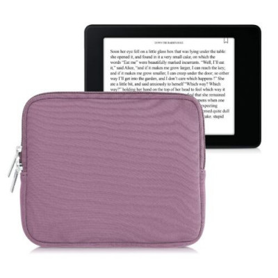 Husa universala pentru eBook Reader de 7 inch, Kwmobile, Mov, Textil, 57397.108 foto