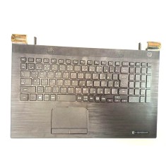 Carcasa superioara cu tastatura palmrest Laptop, Toshiba, Satellite L50-C, L50T-C, L55-C, neagra, layout JP