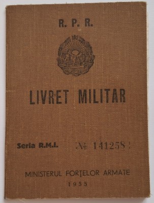 Livret militar, 1955 foto
