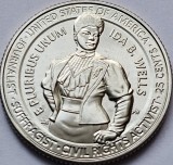 25 cents / quarter dollar 2025 USA, Ida B. Wells, Lit.S. km#809, America de Nord