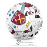 West Ham United balon de fotbal Colour - size 2 - vel. 2