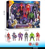 Set 6 Figurine Supereroi Mari, Jucarii Copii, Potrivit Pentru Colectie