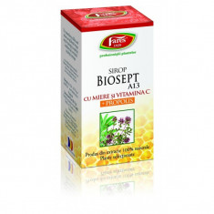 Biosept sirop miere si propolis 100 ml - Fares foto