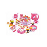 Set tort aniversar cu accesorii Ecotoys