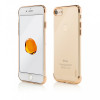 Produs Resigilat Husa iPhone SE (2020), 8, 7, Clip-On Shiny Soft Series, Gold, Resigilat