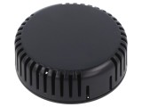 Carcasă neagră ventilată pentru alarmă 20,3mm ABS Serie 1551V