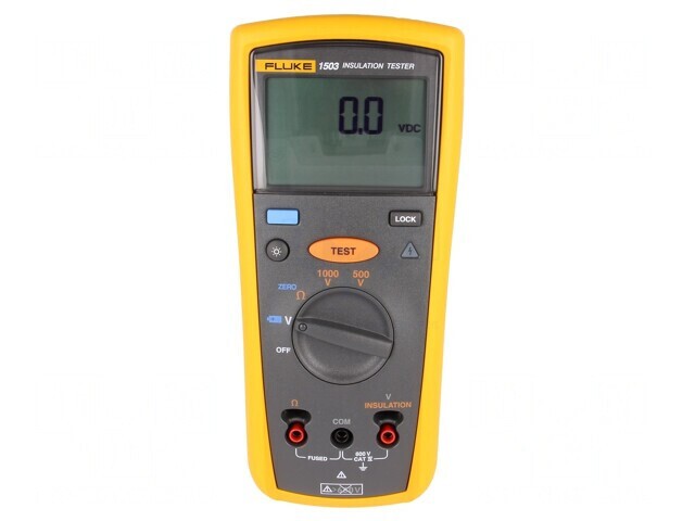 Aparat măsură rezistență izolație LCD FLUKE 1503 100mV-600V