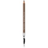 Note Cosmetique Natural Look creion pentru sprancene cu pensula 02 Light Brown 1,08 g
