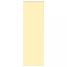 vidaXL Jaluzea cu role opace Galben 65x210 cm lățime material 60,7 cm 4012083