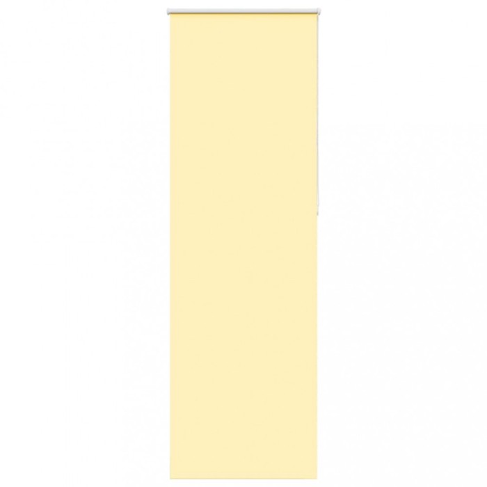 vidaXL Jaluzea cu role opace galben 70x230 cm lățime material 65,7 cm
