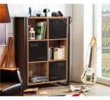Cumpara ieftin Biblioteca Cosmo Neva Atlantic Pine-Negru