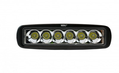 Proiector Auto Offroad MRG M-484, 6 LED, Cu lupa, 18 W C484 foto