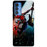 Husa compatibila cu Motorola Edge 20 Lite model Spiderpunk, Silicon, TPU, Viceversa