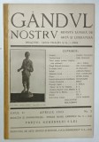GANDUL NOSTRU , REVISTA LUNARA DE ARTA SI LITERATURA , NR. 2 , 1923
