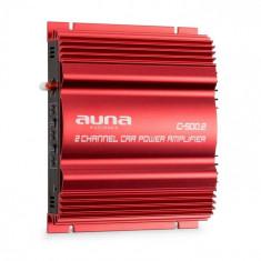 Auna C500.2. amplificator auto- 2 canale, 2 x95 W RMS foto